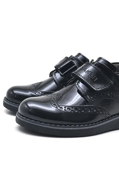 Rakerplus Hidra Siyah Rugan Cırtlı Erkek Çocuk Ayakkabı - Resim 6