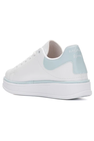 Günlük Kadın Sneaker Spor Ayakkabı Bağcıklı Rahat Hafif Kalın Tabanlı 525G - 10