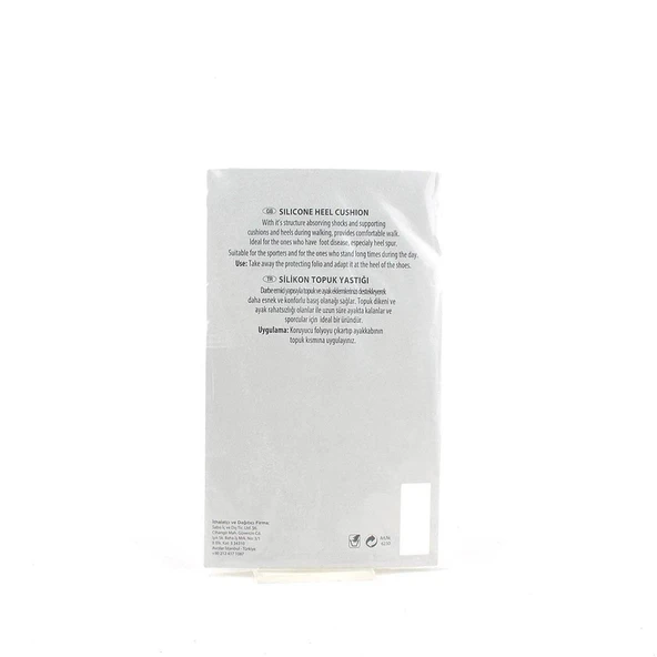 Flexi Care Erkek Ayakkabı Tabanlık Silikon Topuk Yastığı - 4
