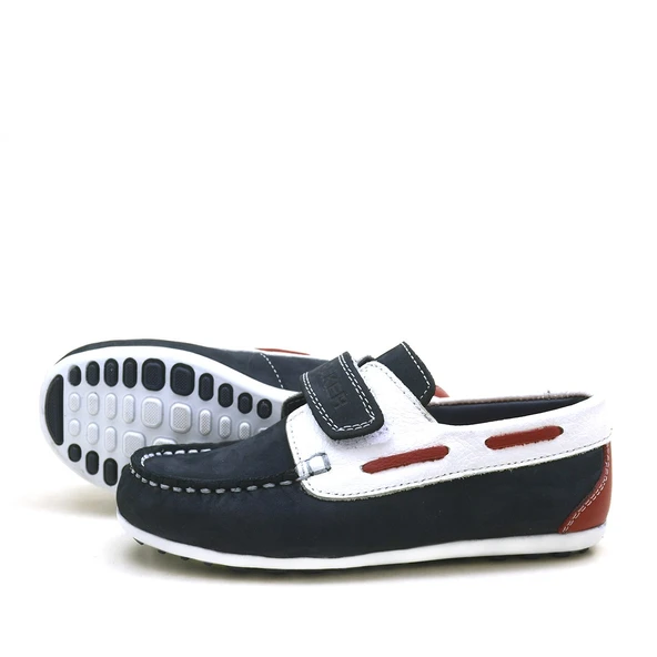 Rakerplus Feniks Hakiki Deri Cırtlı Günlük Erkek Çocuk Ayakkabı - 4