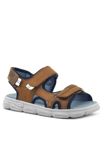 Rakerplus Wisps Hakiki Deri Taba Kamuflaj Çocuk Sandalet ürün görseli