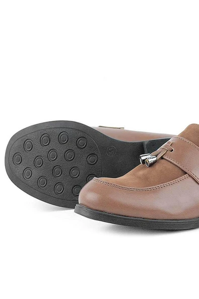 Rakerplus Taba Klasik Loafer Erkek Çocuk Ayakkabı - Resim 6