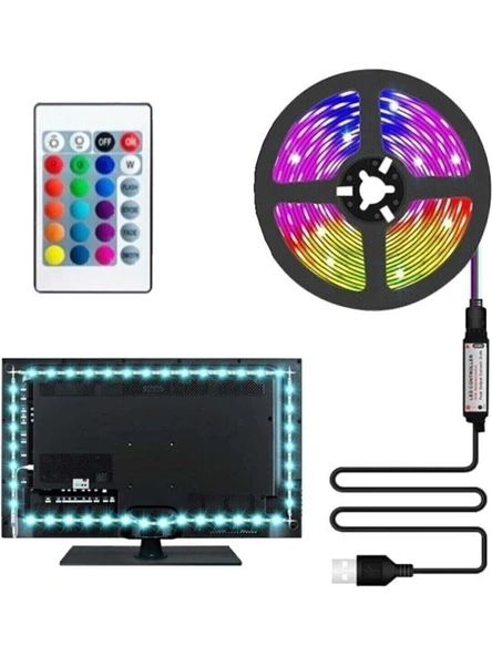 CT-4566 Tv Arkası Ambiyans Rgb LED Seti 3 Metre - 2
