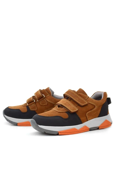 Rakerplus Hakiki Deri Taba Çocuk Okul Spor Ayakkabı - 6