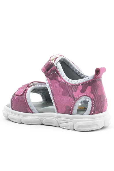 Rakerplus Wisps Hakiki Deri Açık Pembe Bebek Sandalet Ayakkabı - 3