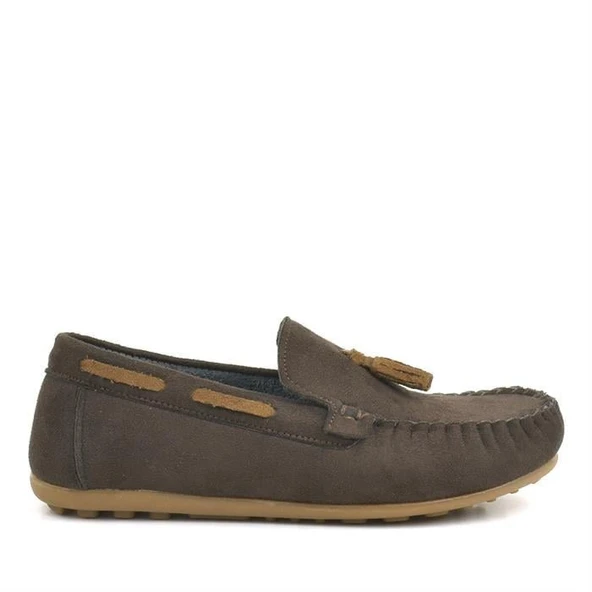 Rakerplus Kahverengi Erkek Çocuk Makosen Ayakkabı - Resim 8