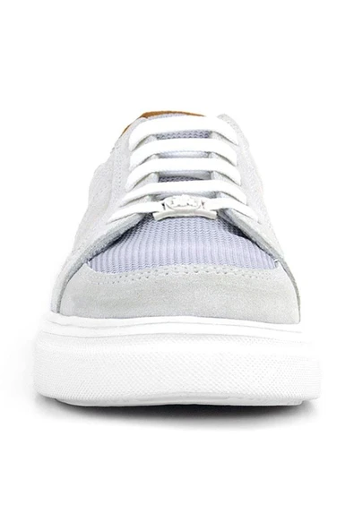 Rakerplus Hakiki Deri Gri Bağcıklı Çocuk Günlük Okul Ayakkabı - 2