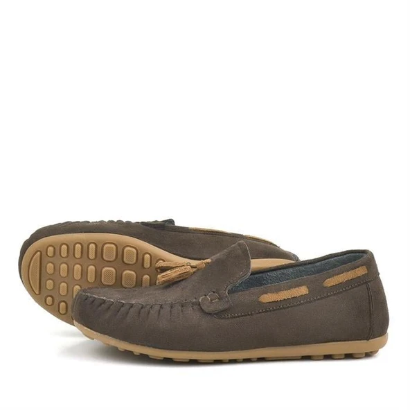 Rakerplus Kahverengi Erkek Çocuk Makosen Ayakkabı - Resim 11