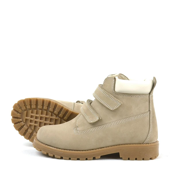 Rakerplus Neson Hakiki Deri Vizon Cırtlı Çocuk Bot - Resim 6