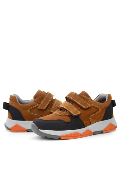 Rakerplus Hakiki Deri Taba Çocuk Okul Spor Ayakkabı - 8