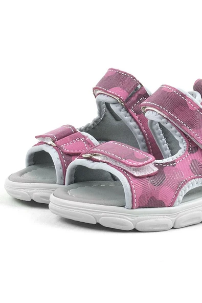 Rakerplus Wisps Hakiki Deri Açık Pembe Bebek Sandalet Ayakkabı - 7