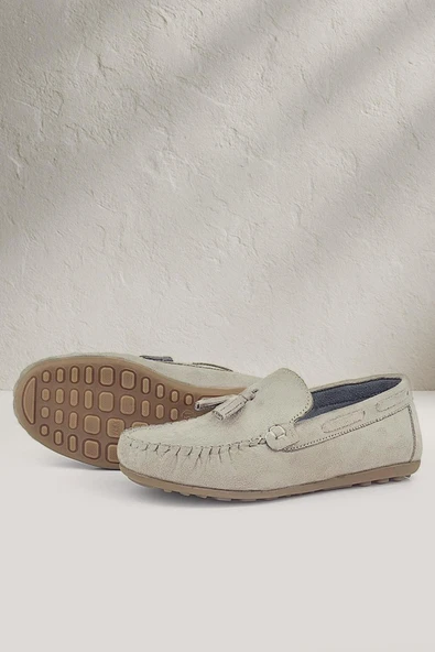 Rakerplus Vizon Cırtlı Erkek Çocuk Makosen Ayakkabı ürün görseli