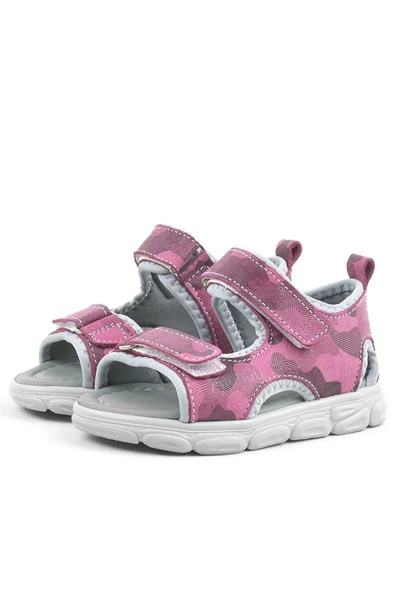 Rakerplus Wisps Hakiki Deri Açık Pembe Bebek Sandalet Ayakkabı - 5