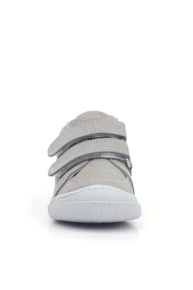 Rakerplus Raya Hakiki Deri Gri Sarı Cırtlı Erkek Bebek Bot - Resim 3