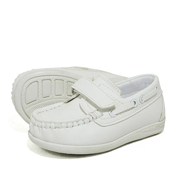 Rakerplus Feniks Beyaz Cırtlı Günlük Yazlık Erkek Bebek Ayakkabı - Resim 4