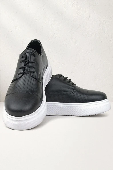 Rakerplus Siyah Yüksek Hafif Taban Çocuk Klasik Ayakkabı ürün görseli