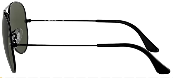 Ray-Ban Aviator 3025 L2823 Black-Green Güneş Gözlüğü - 4