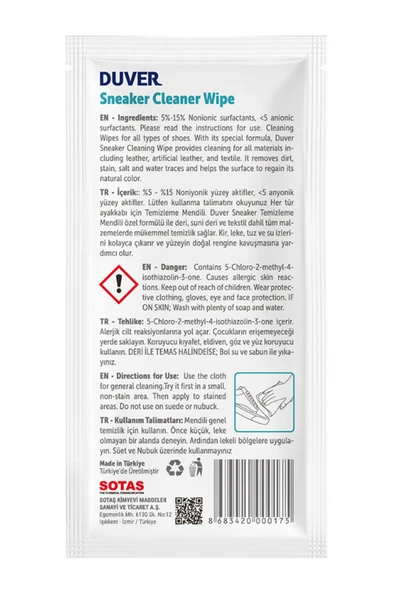 Duver Profesyonel Sneaker Ayakkabı Bakım Seti - Resim 8