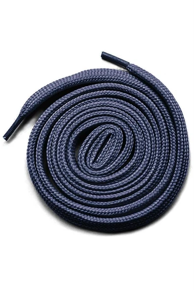 Mavi Gri 1 cm Kalınlığında 1 Çift Yassı Spor Ayakkabı Bağcığı ürün görseli