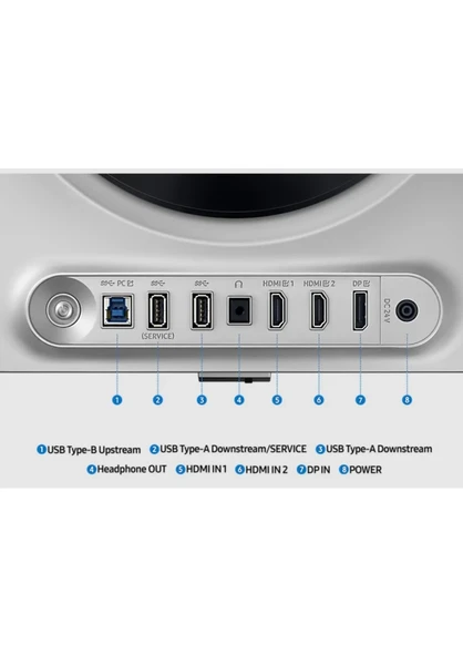 Samsung Odyssey OLED G6 LS27DG612SUXUF 27" 0.03MS 240Hz Qhd HDR10+ Gaming Monitör - Resim 4