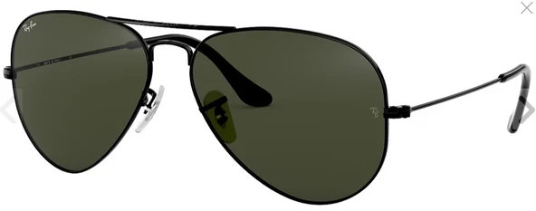 Ray-Ban Aviator 3025 L2823 Black-Green Güneş Gözlüğü - 2