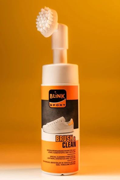 Blink Sport Brush Clean Susuz Fırçalı Ayakkabı Temizleme Köpüğü 150 ml - Resim 3
