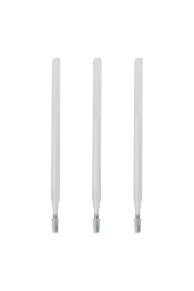 Isı ve Buhar İle Uçan Beyaz Çizgi Kalemi Yedek Uç 3 Adet - 2