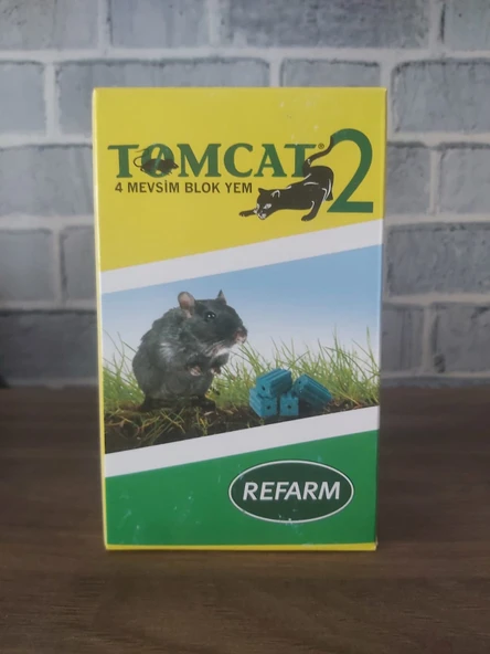 TOMCAT2 Blok 225gr Fare Yemi Zehiri 15adetX15GR= 225 GR. - 2