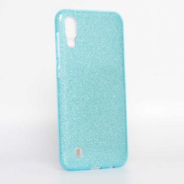 Galaxy M10 Kılıf Zore Shining Simli Silikon Kılıf - 6