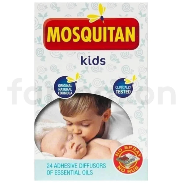 Mosquitan Kids Çocuk Haşere Karşıtı Bant 24'lü ürün görseli
