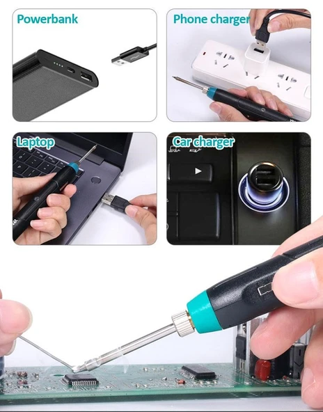 Yihua 947 Usb Kalem Lehim İstasyonu - 3