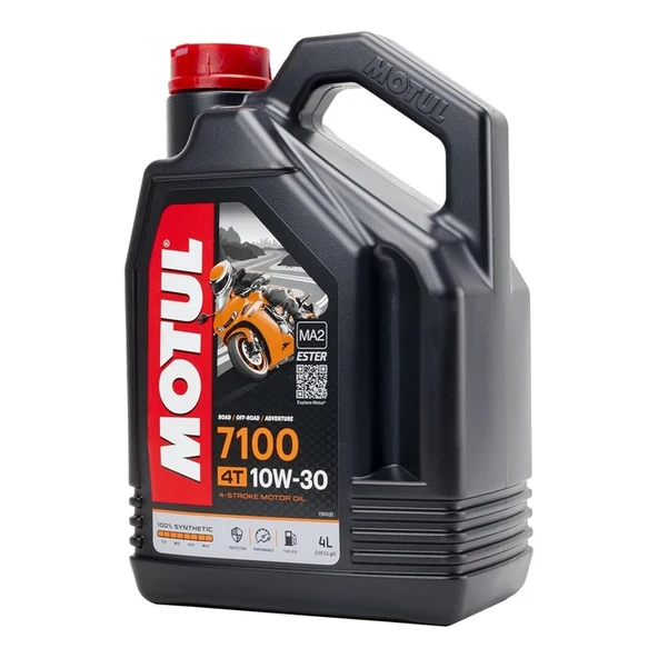 Motul 7100 4T 10W30 4 Lt Motosiklet Yağı - Resim 2