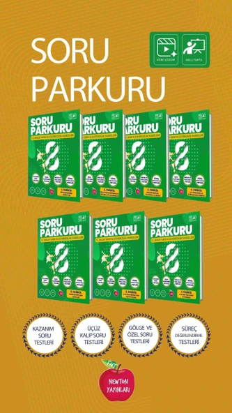Newton 8.Sınıf Soru Parkuru T.C. İnkılap Tarihi Set Yeni