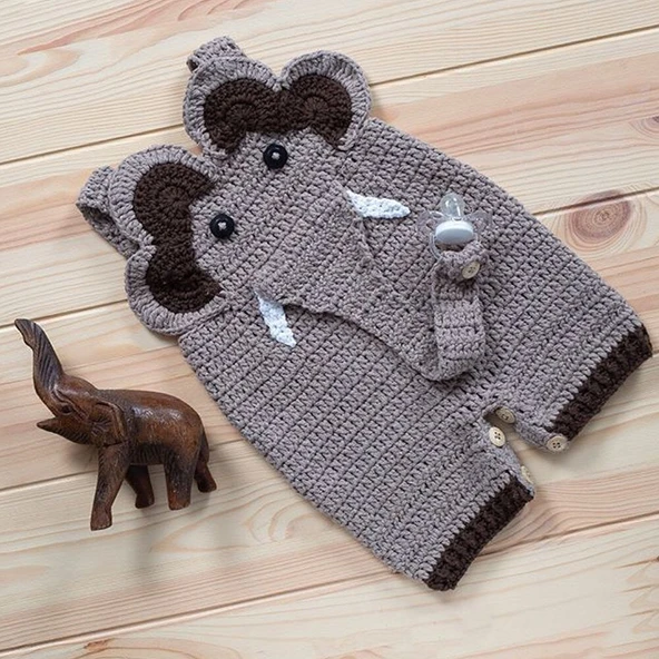 Loren Natural Cotton Küf Yeşili El Örgü İpi - R089 - 33926 - Resim 4