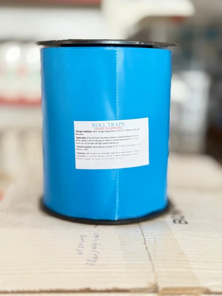 Roll Trap Mavi Rulo Yapışkanlı Tuzak 15 cm x 50 m ürün görseli 1