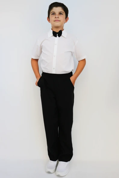 Erkek Çocuk Santino Papyonlu Alt Üst Takım 23 Nisan 29 Ekim 10 Kasım 19 Mayıs Gösteri Kıyafeti ürün görseli