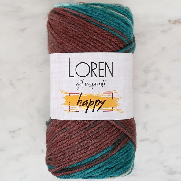 Loren Happy Ebruli El Örgü İpi - RH018 - 34303 ürün görseli