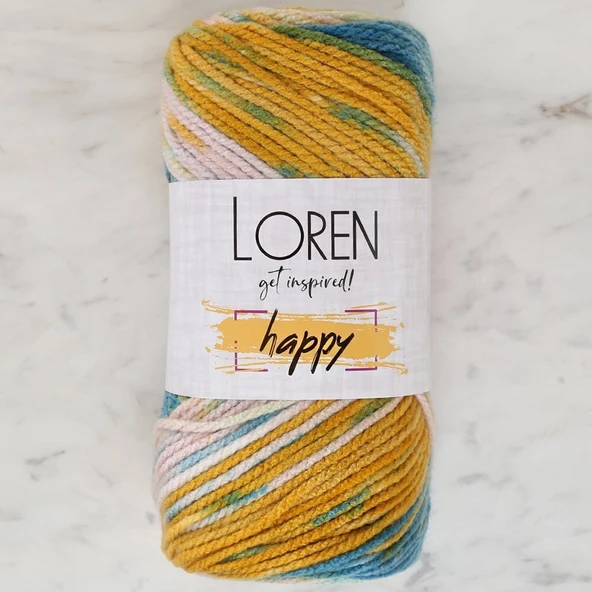 Loren Happy Ebruli El Örgü İpi - RH019 - 34304 ürün görseli