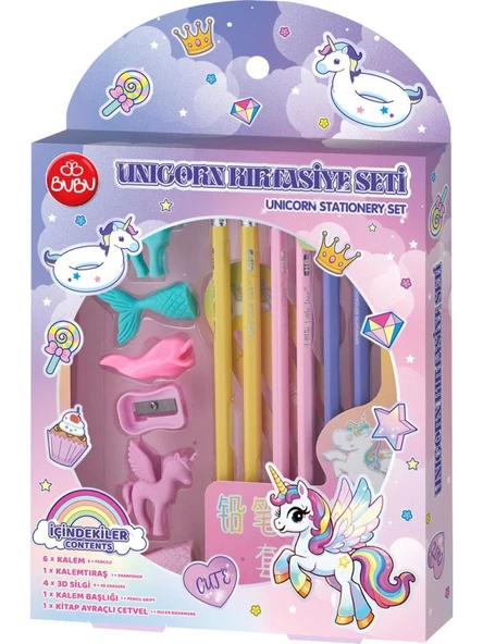 BU-BU KIRTASIYE SETI UNICOR BUBU-KST002 ürün görseli 1