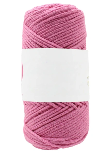 Pamuk Makrome 2 mm Pembe ürün görseli