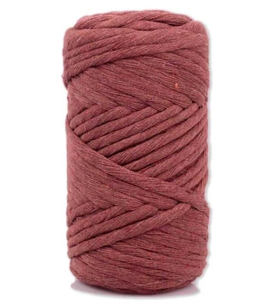 Pamuk Makrome 4 mm İp Kiremit ürün görseli