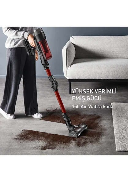 Tefal X-Force Flex 13.60 Animal TY9A73 Şarjlı Dikey Süpürge - Resim 4