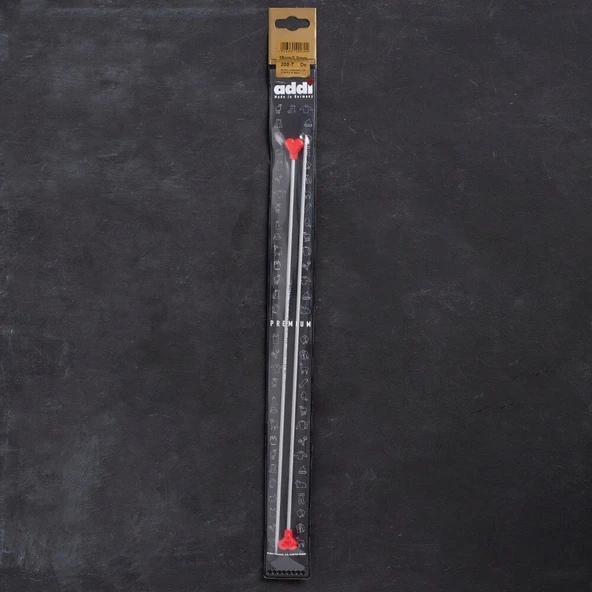 Addi Kalpli 3mm 35cm Klasik Alüminyum Örgü Şişi - ürün görseli