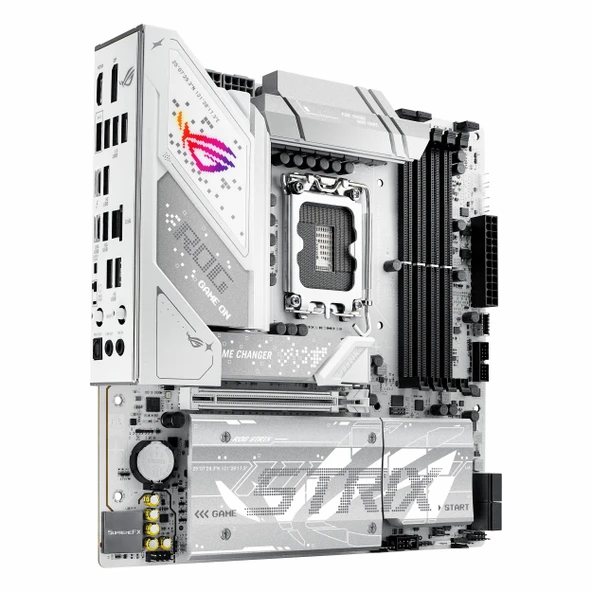Asus ROG Strix B860-G Gaming WiFi DDR5 (9066MHz)OC M.2 HDMI/DP/USB-C PCIe 5.0 1851P mATX Anakart - Resim 3