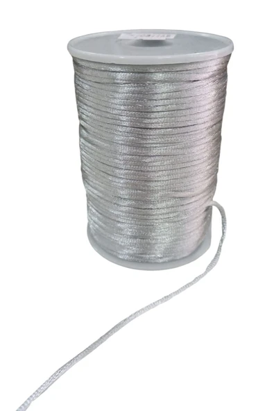 Sıçan Kuyruğu ip Floş 0,5 mm Gümüş 1 Metre ürün görseli