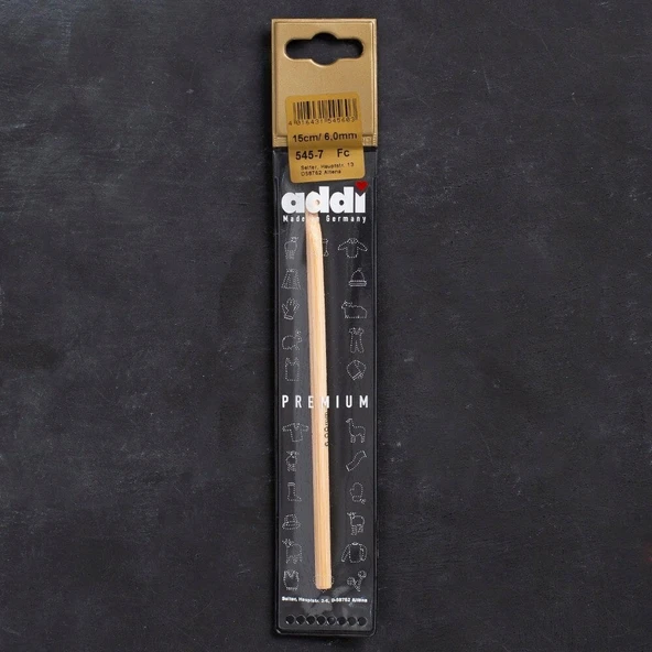 Addi Bambus 6mm 15cm Bambu Yün Tığ - 545-7 ürün görseli