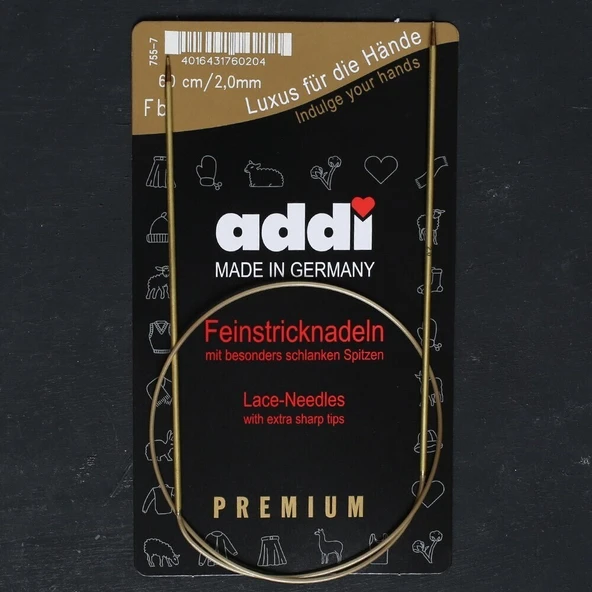 Addi 2mm 60cm Klasik Misinalı Dantel Şişi - 755-7 ürün görseli