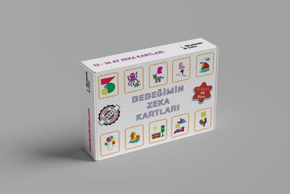 3 yaş Etkinlik Seti , 12-36 Ay, Dikkat&Odak Geliştirme, Sebzeler, Hayvanlar Zeka Kartları - 6
