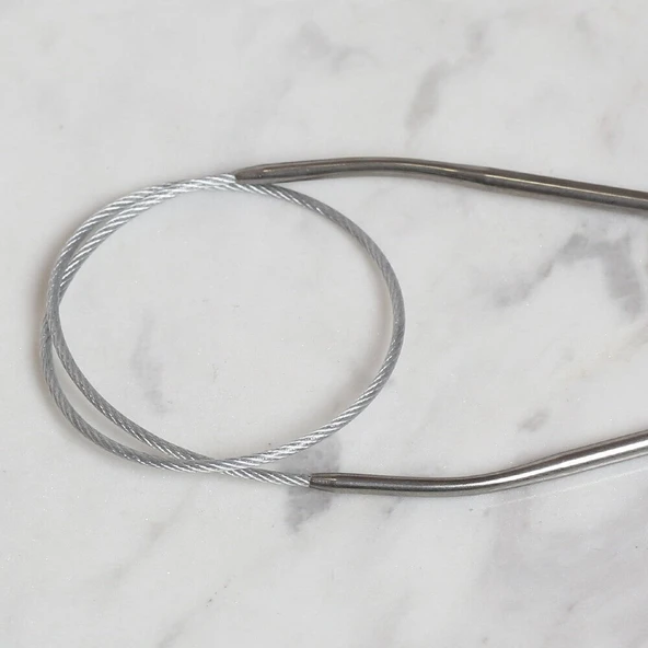 LOREN CRAFTS 3 MM  ÇELİK MİSİNALI ŞİŞ 40 CM - Resim 2