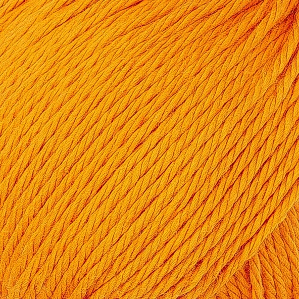 La Mia Pastel Cotton Turuncu El Örgü İpi - L179 - 33949 - Resim 2